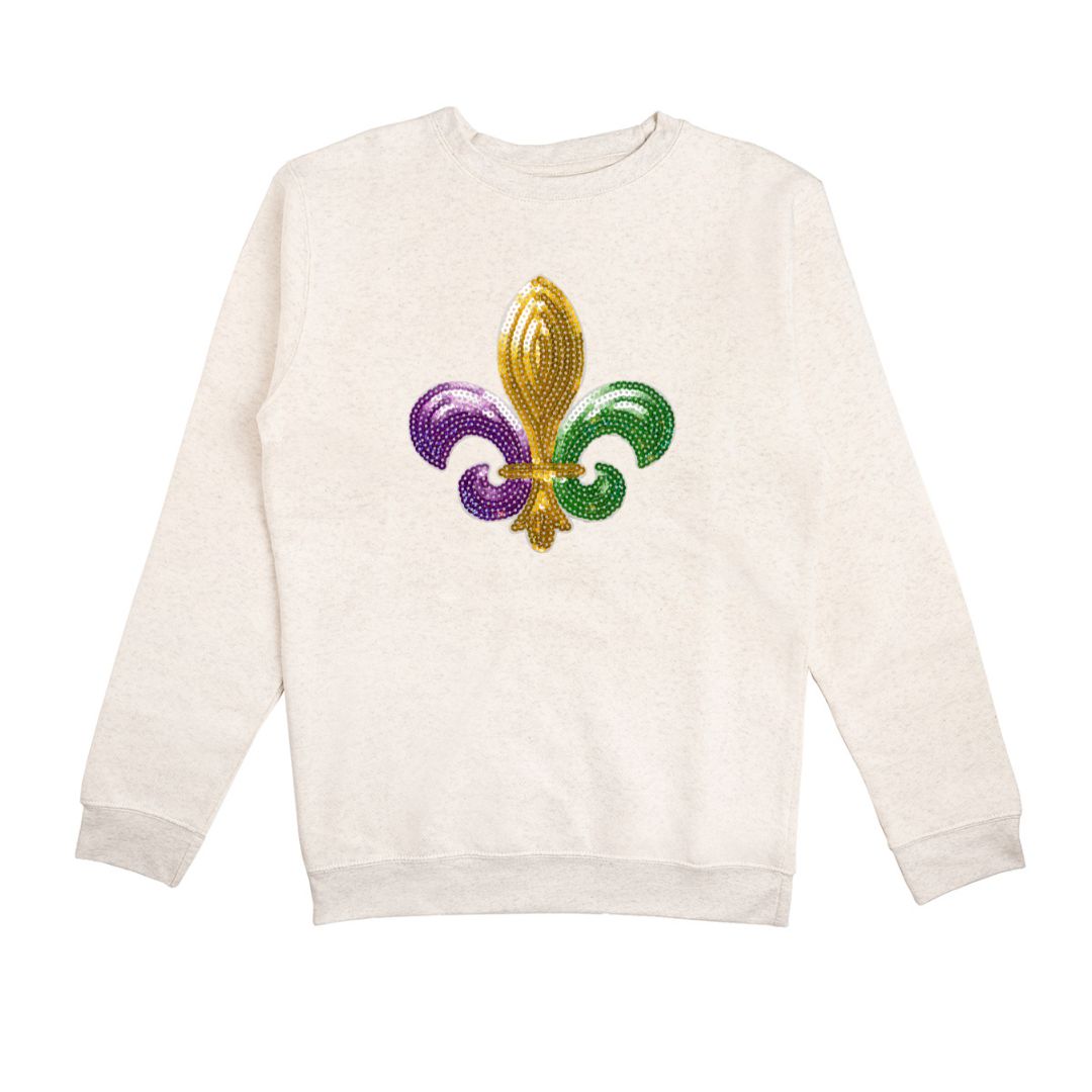 AOBUTE Men's Mardi Gras Hoodie - Fleur De Lis Graphic Pullover Sweatshirt With Pocket (X-Large) - View #6