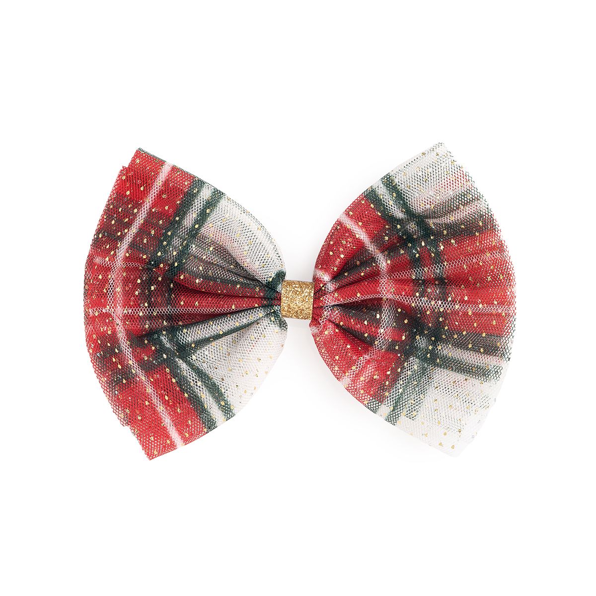 ALEXANDRE DE PARIS PLAID BOW CLIP Yes, you can wear fancy hair accessories! — That main image 3