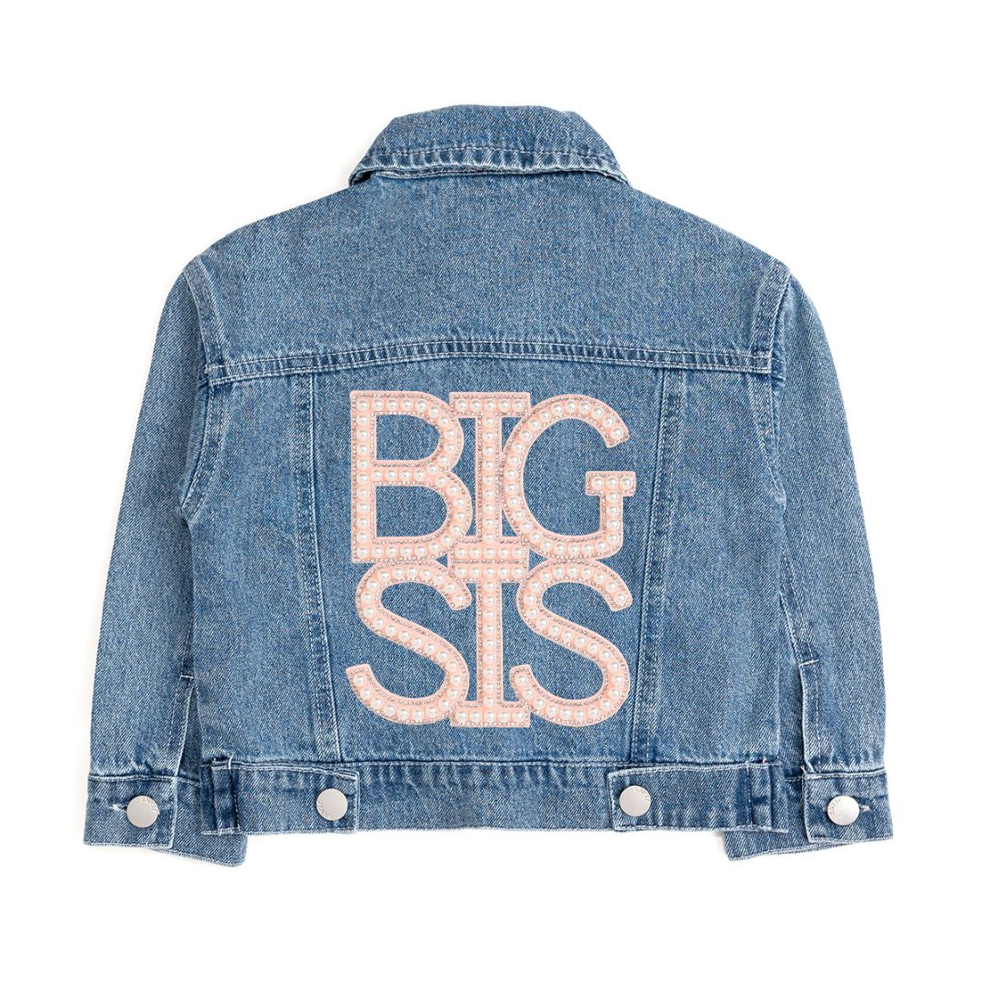 Big Sis Pearl Patch Denim Jacket – Sweet Wink
