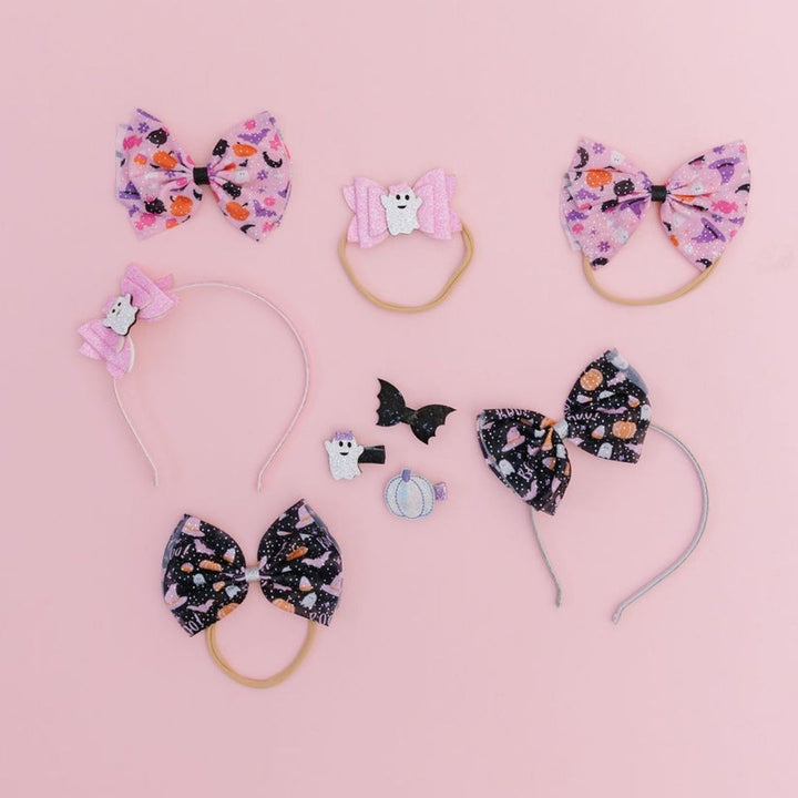 Halloween Fun Tulle Bow Baby Headband