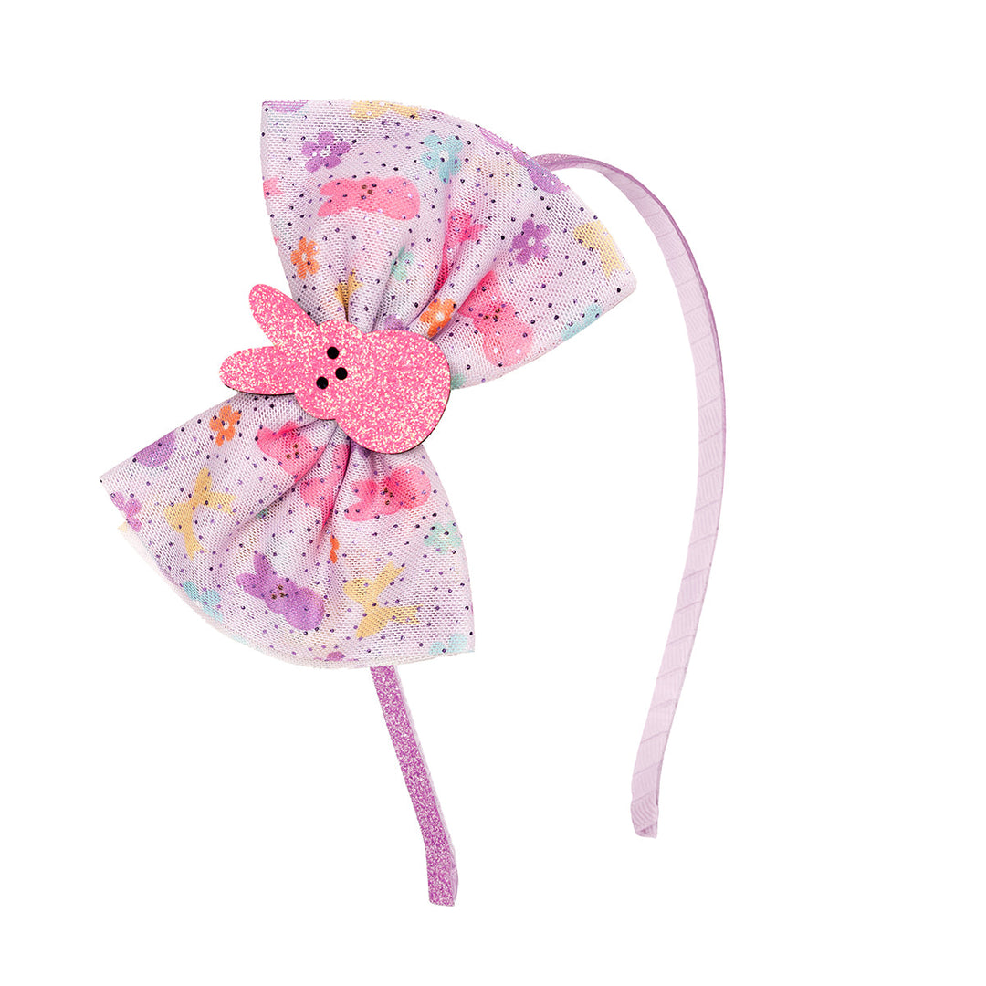 Coquette Easter Bunny Tulle Bow Headband