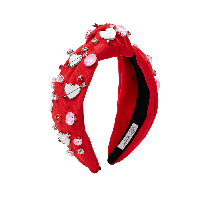 Valentine's Day Gemstone Headband - Small