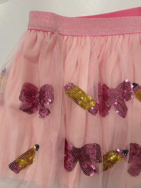 Back to School Cutie Sequin Tutu - Slightly Imperfect
