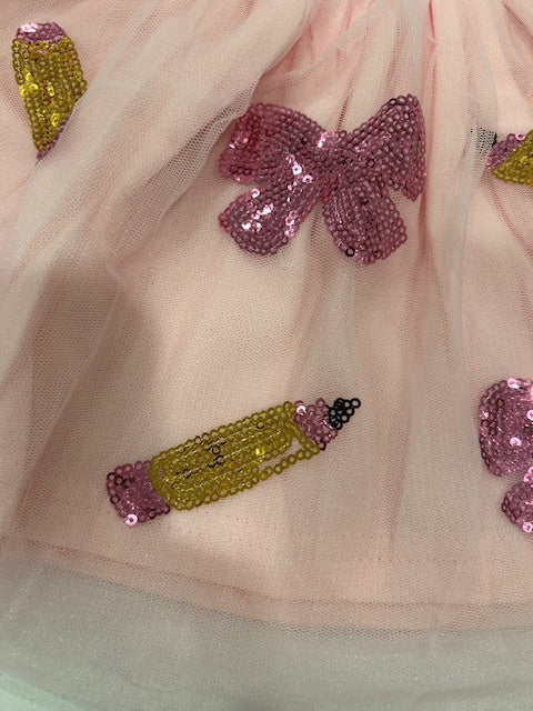 Back to School Cutie Sequin Tutu - Slightly Imperfect