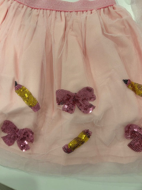 Back to School Cutie Sequin Tutu - Slightly Imperfect