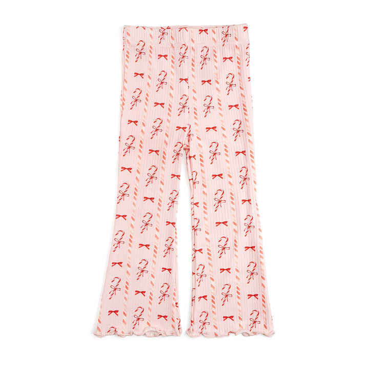 Candy Cane Lane Christmas Flare Legging