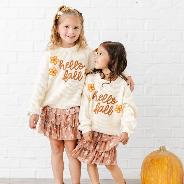 Boho Floral Glitter Headband