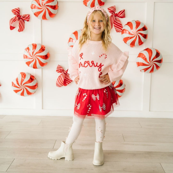 Bedazzled Coquette Tights