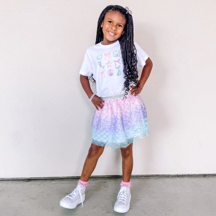 Sparkling Mermaid Bow Clip