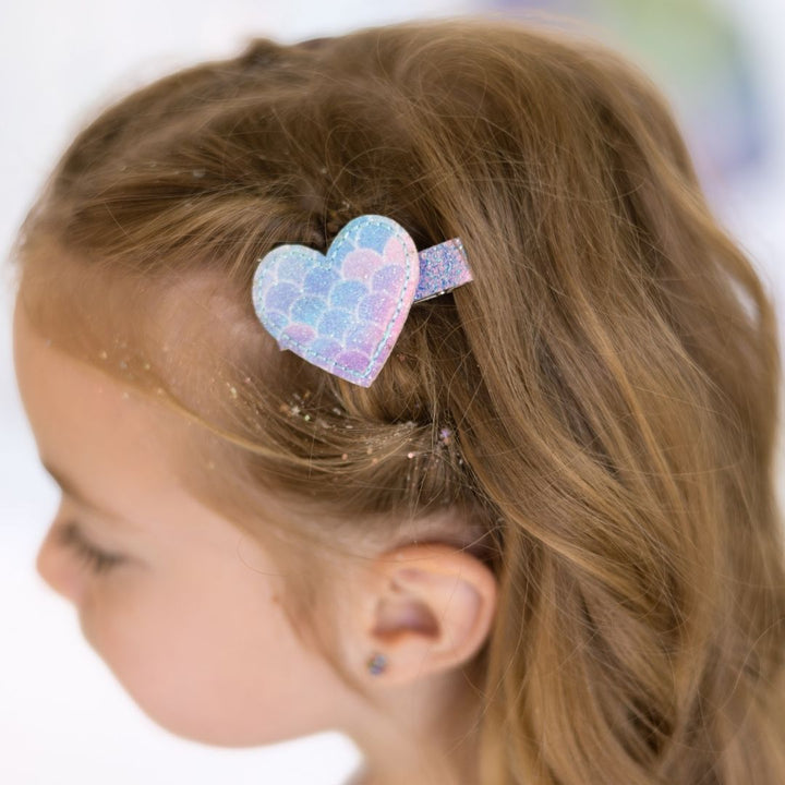 Mermaid Heart Clip