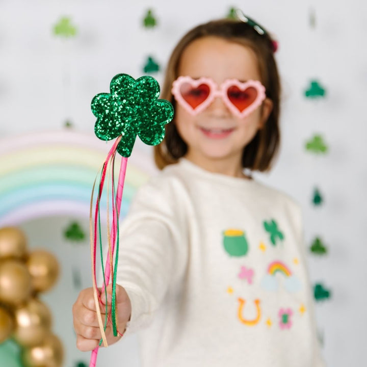 Shamrock St. Patrick's Day Wand