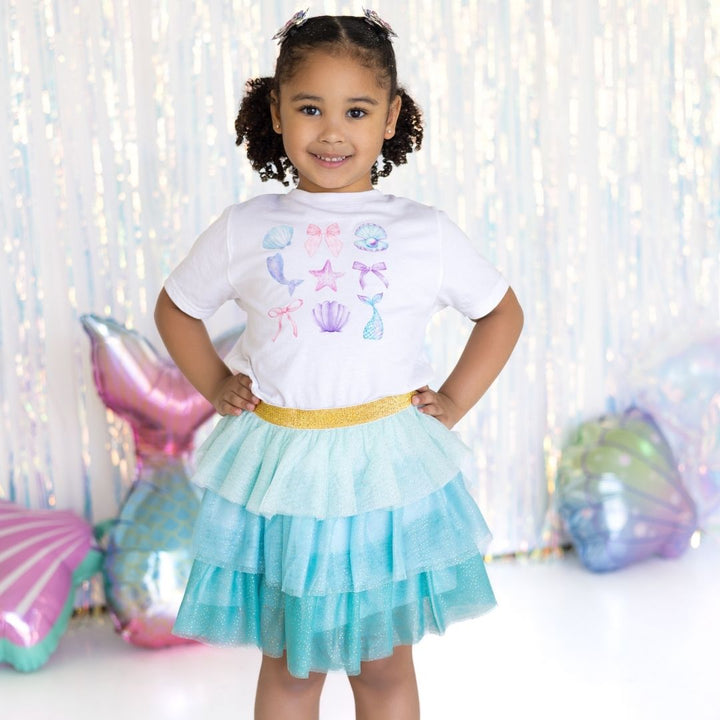 Sparkling Mermaid Bow Clip