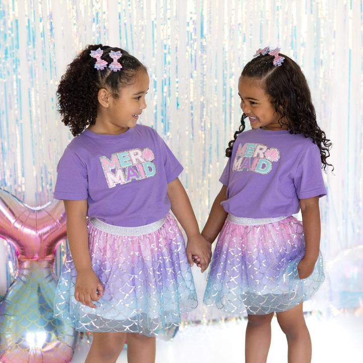 Sparkling Mermaid Bow Clip