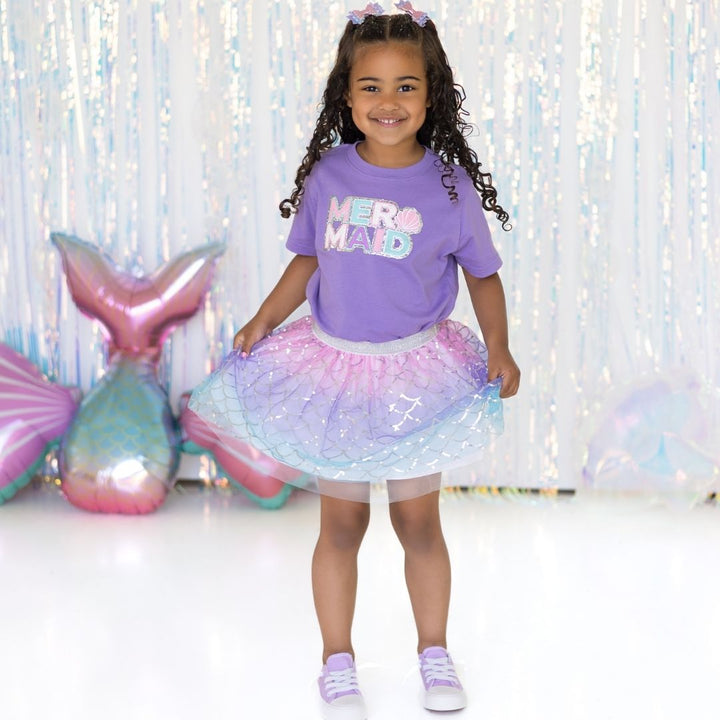 Sparkling Mermaid Bow Clip