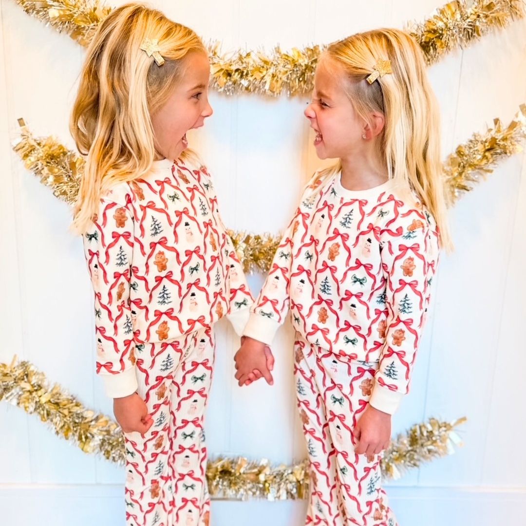 Gold Star Christmas Clip Set