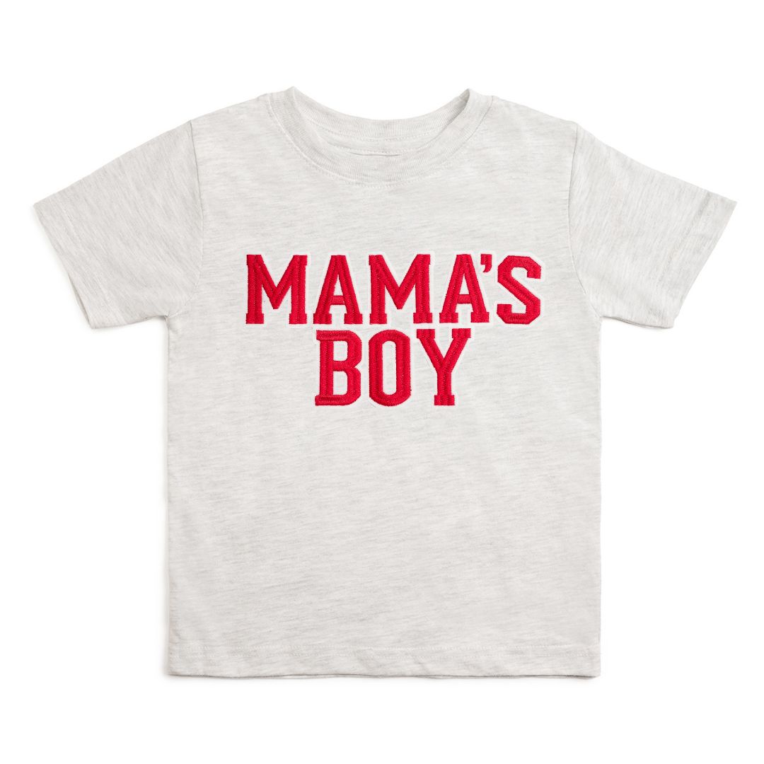 Mama's Boy Varsity Patch Short Sleeve T-Shirt – Sweet Wink