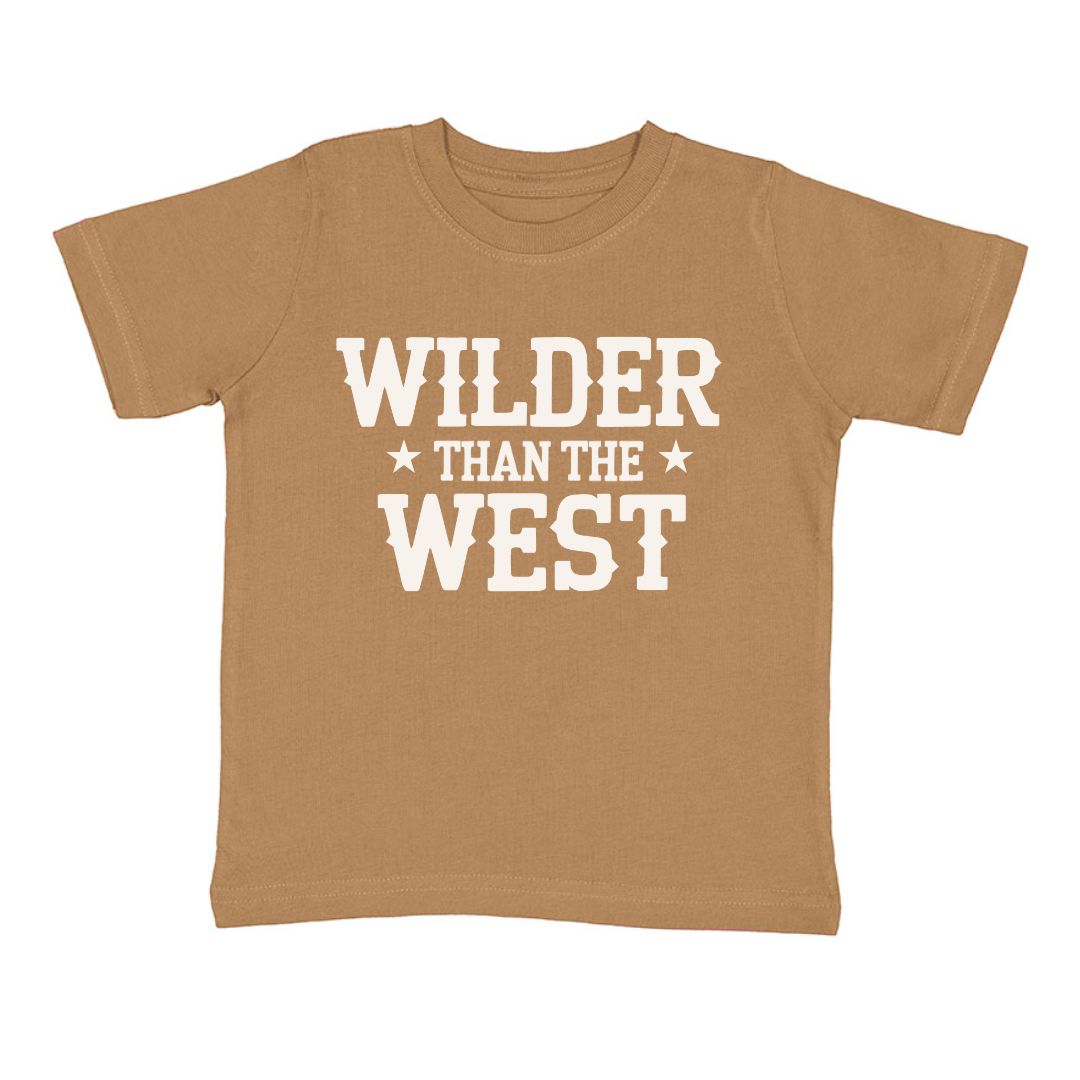 Wilder Than The West Short Sleeve T-Shirt Mocha – Sweet Wink