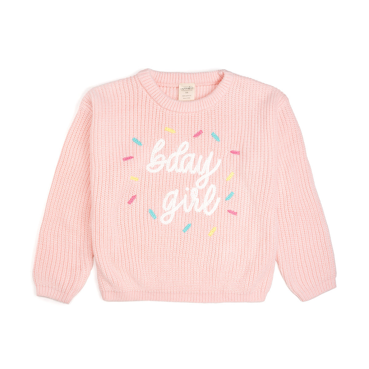 Birthday Girl Sprinkle Knit Sweater – Sweet Wink