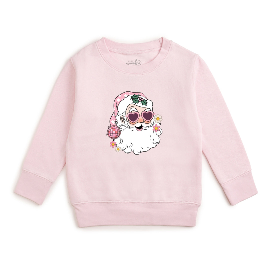 Disco Santa Christmas Sweatshirt - Ballet