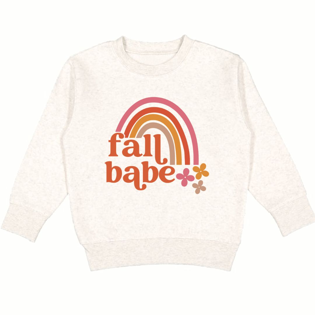 Fall Babe Sweatshirt - Natural