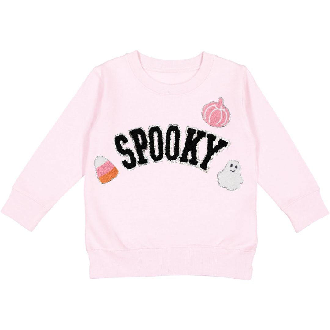 Spooky Patch Halloween Sweatshirt - Ballet