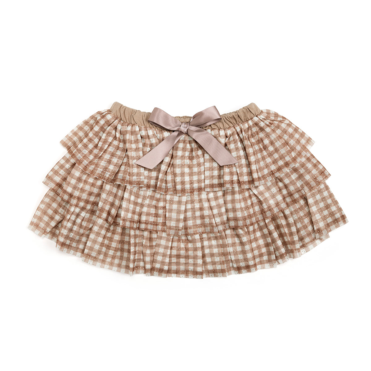 Gingham Printed Tulle Tiered Tutu – Sweet Wink