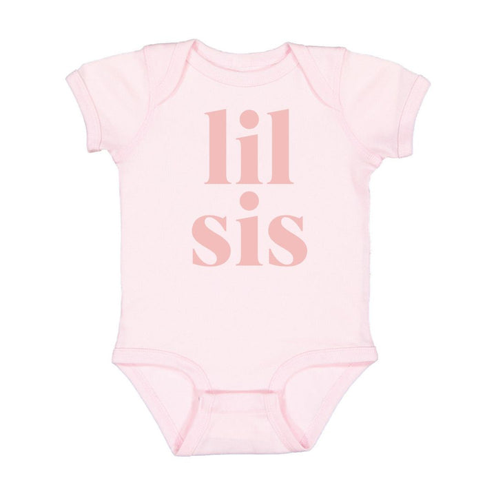 Lil Sis Short Sleeve Bodysuit - Ballet