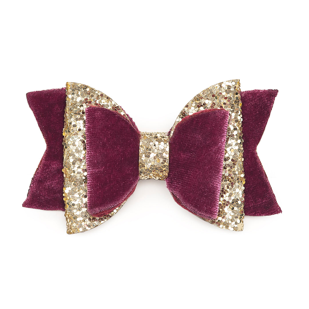 Berry Bow Clip