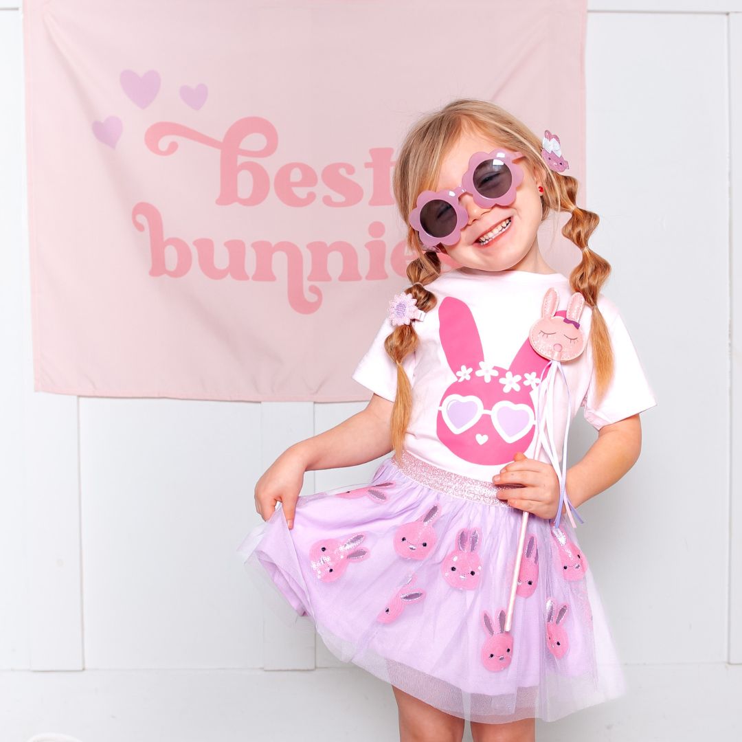 Lavender Sequin Bunny Easter Tutu