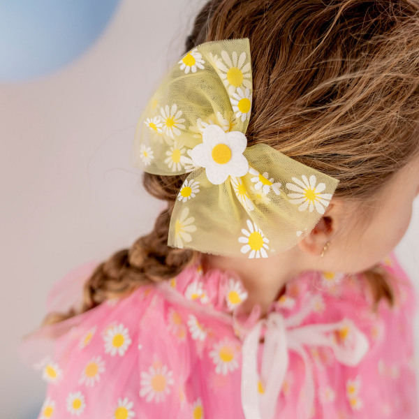 Daisy Bow Clip