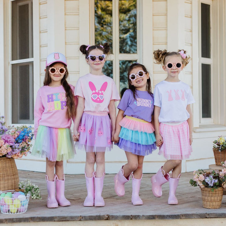 Lavender Sequin Bunny Easter Tutu