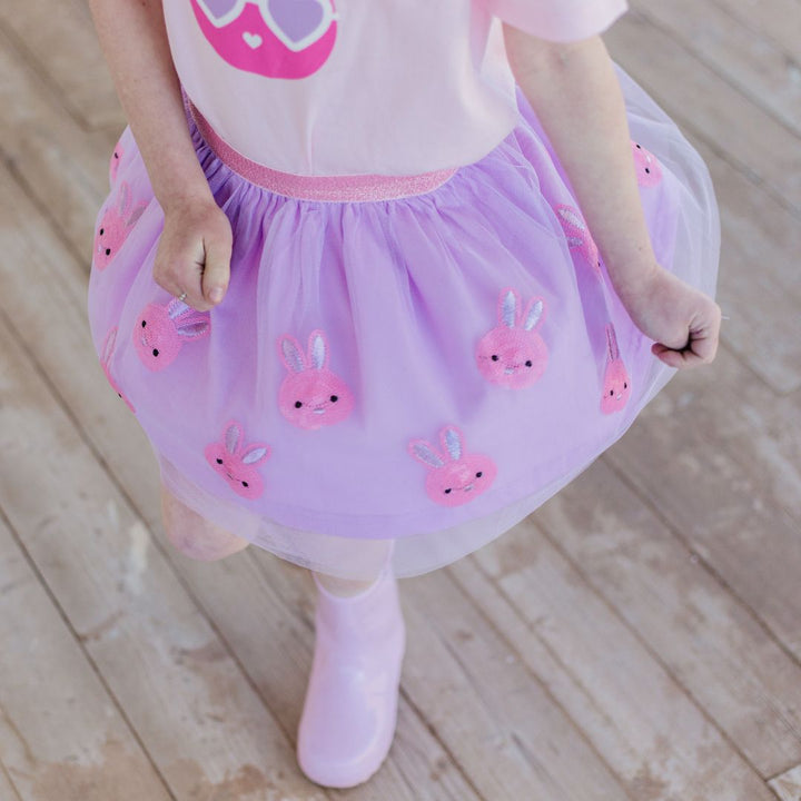 Lavender Sequin Bunny Easter Tutu