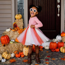 Load image into Gallery viewer, Rose Fairy Long Sleeve Tutu Dress