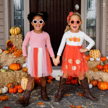 Load image into Gallery viewer, Pumpkin Long Sleeve Tutu Dress