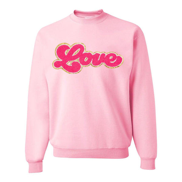 Sweet Wink Girls XOXO Patch Valentine's Day Short Sleeve T-Shirt - Raspberry