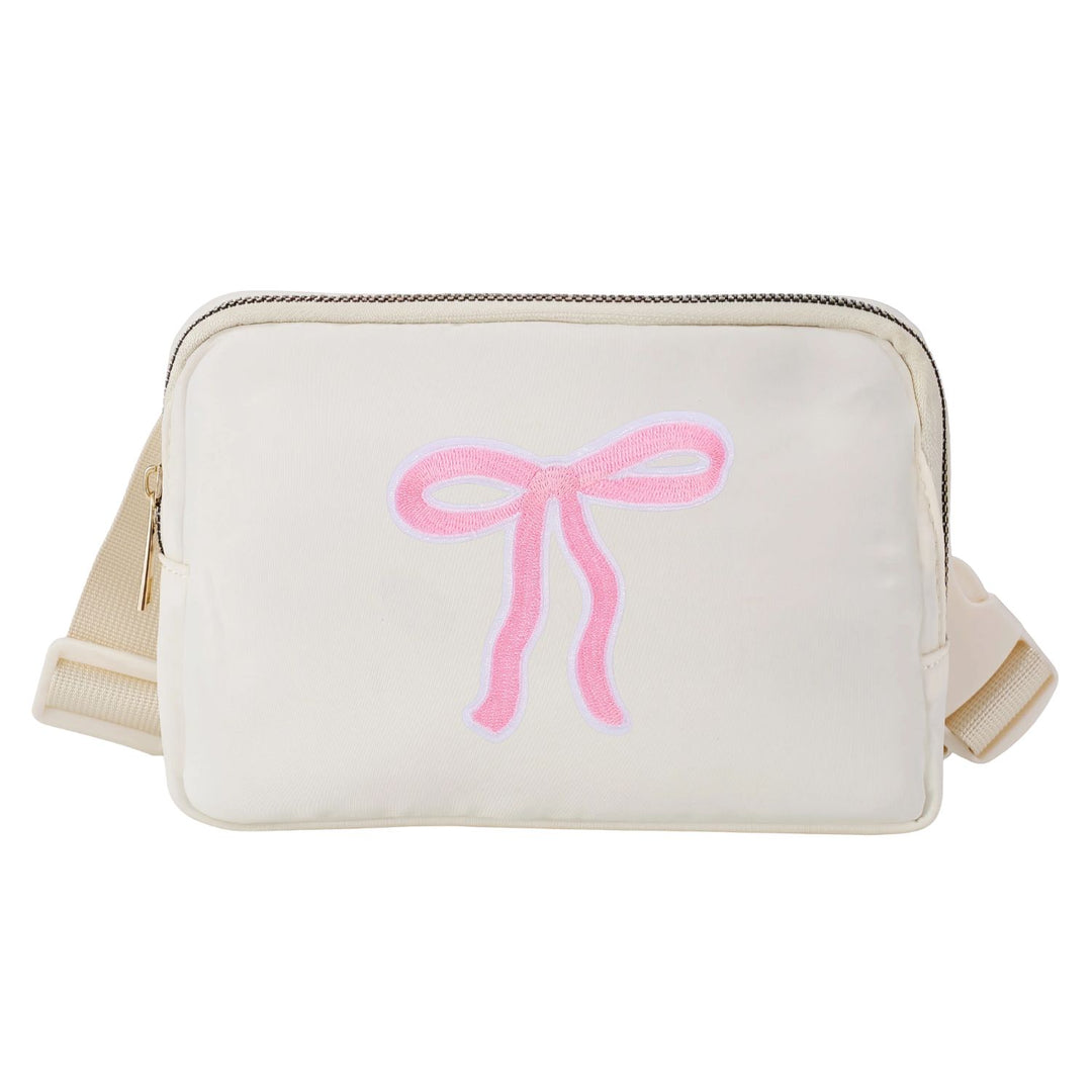 Coquette Bow Patch Belt Bag