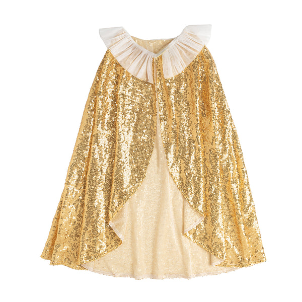 Gold Sequin Cape – Sweet Wink