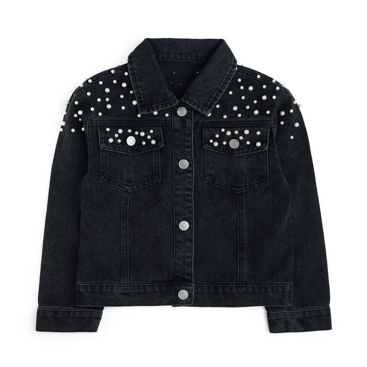 Black Pearl Denim Jacket