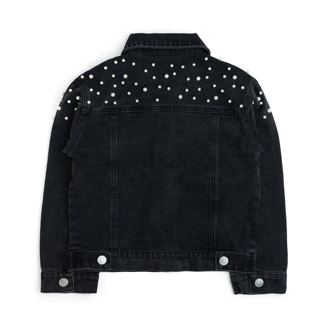 Black Pearl Denim Jacket