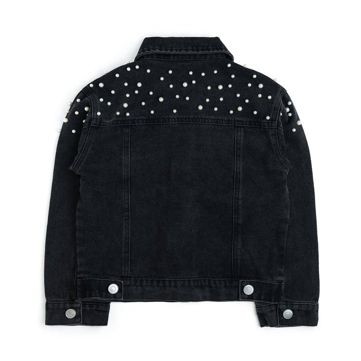 Black Pearl Denim Jacket