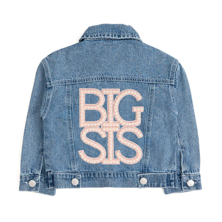 Big Sis Pearl Patch Denim Jacket
