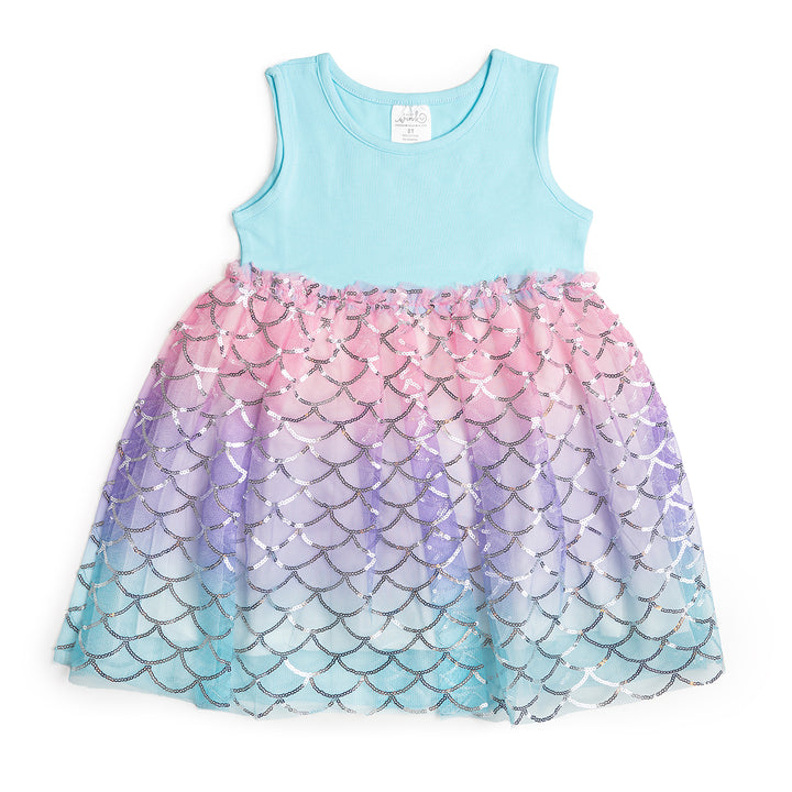 Sparkling Mermaid Tank Tutu Dress