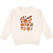 Load image into Gallery viewer, Fall Favorite Things Kids Crewneck - Natural