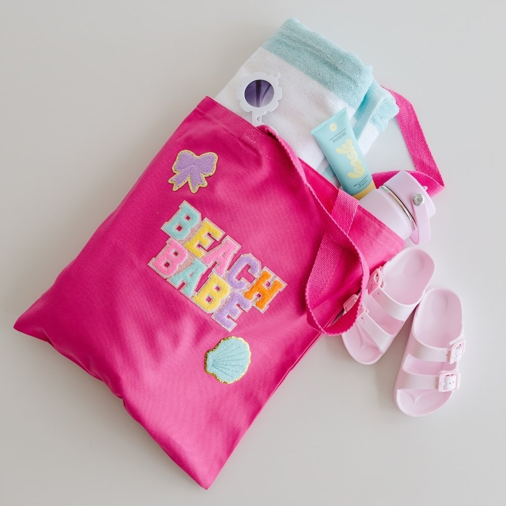 Beach Babe Patch Tote