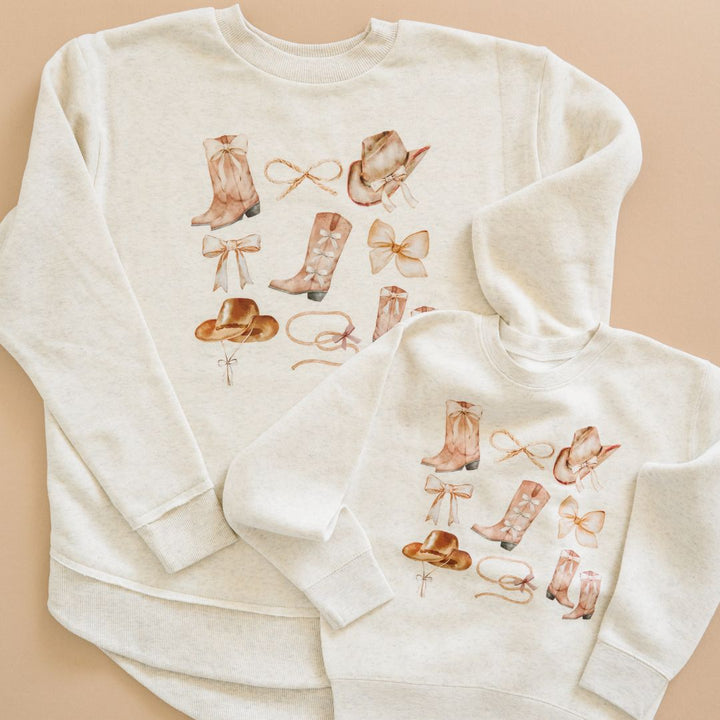 Cowgirl Cutie Women's Sweatshirt - Natural