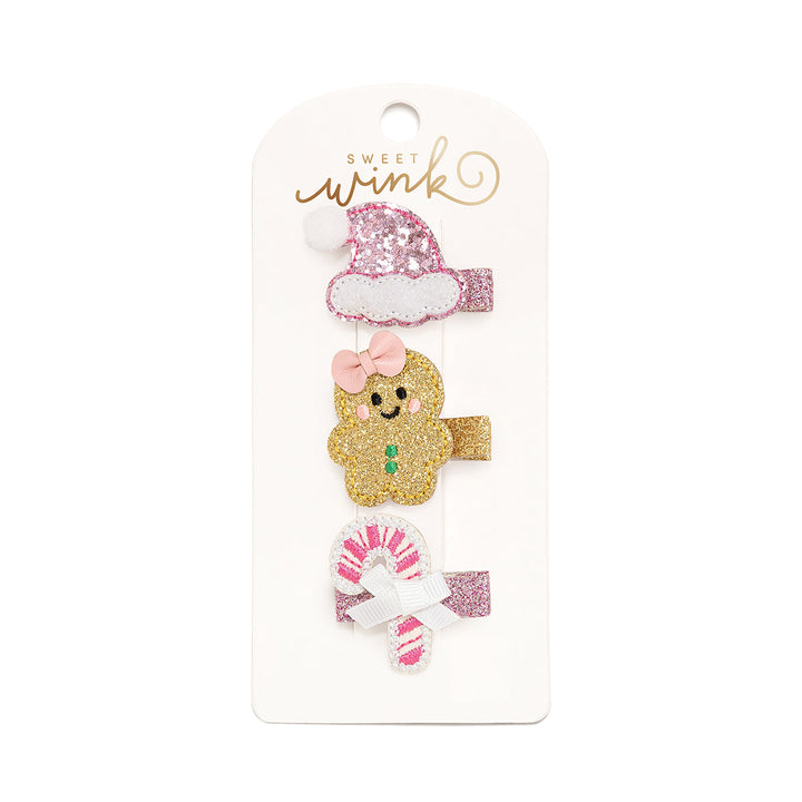 Gingerbread Christmas Clip Set