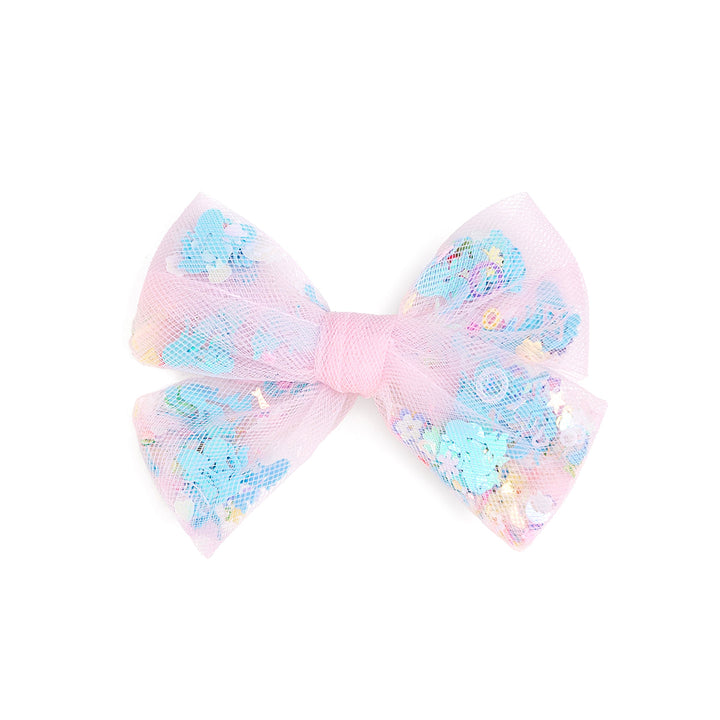Mermaid Sequin Bow Clip
