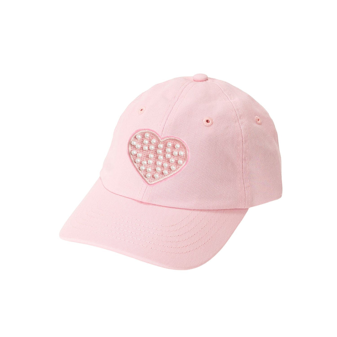 Pearl Heart Patch Baseball Hat