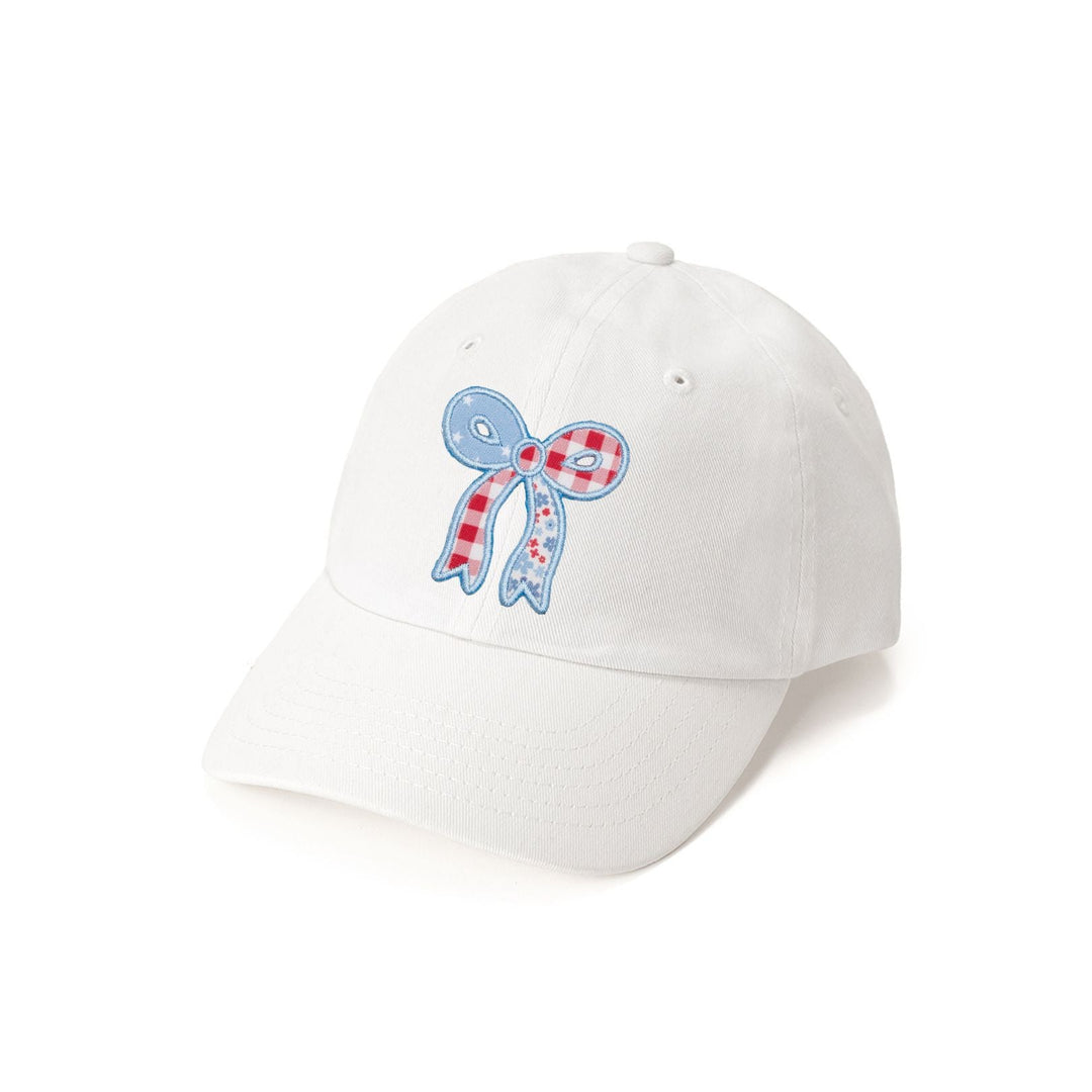 Patchwork Bow Patch Baseball Hat