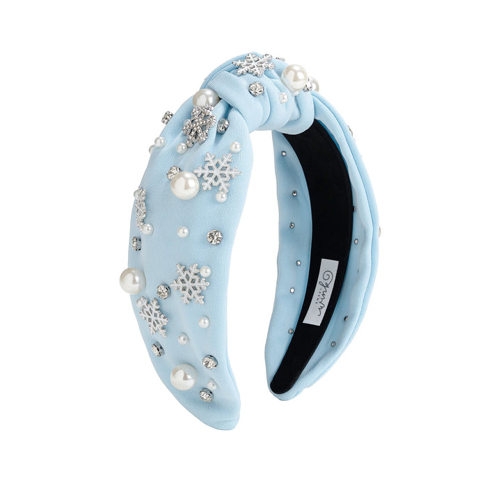 Snowflake Gemstone Headband